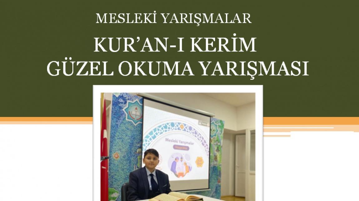 MESLEKİ YARIŞMALAR - Kur'an-ı Kerim'i Güzel Okuma Yarışması